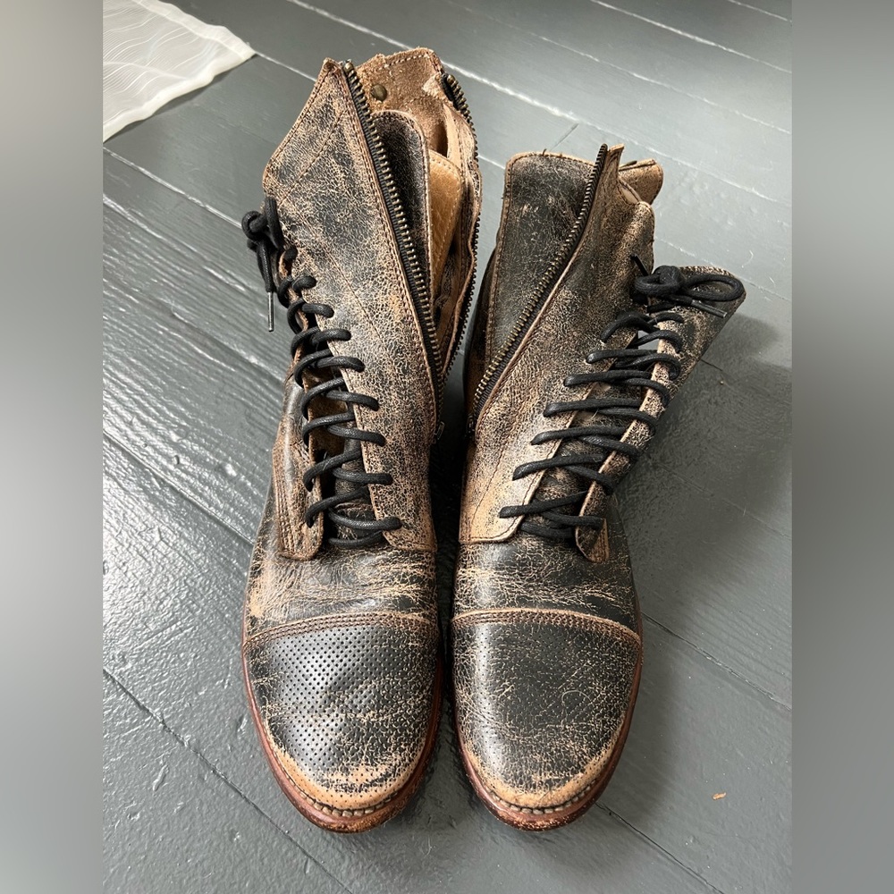 Bed|Stu Cobbler Series Leather Boots Size 7.5